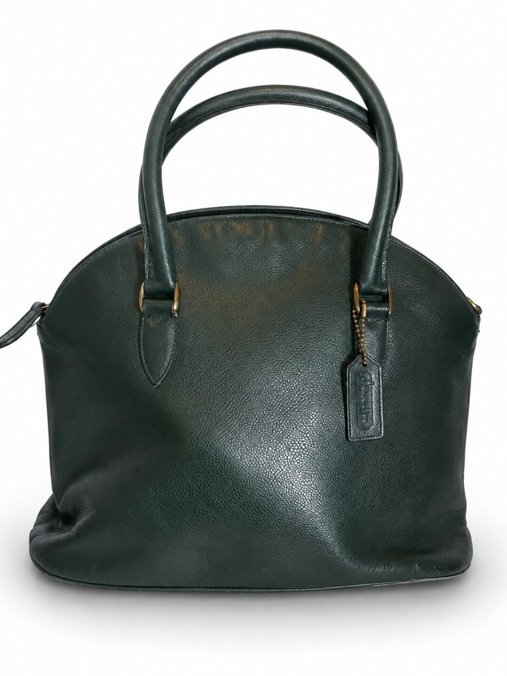 90's Coach Dual Handle dome shoulder bag